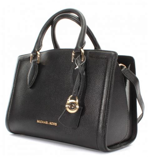 michael kors zoe|Zoe Medium Pebbled Leather Satchel .